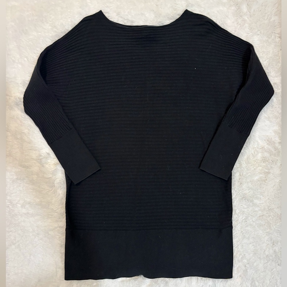 Eileen Fisher Ribbed Wool Pull Over Sweater Women’s Small